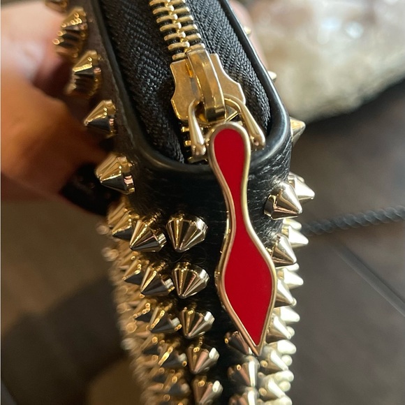 🖤❤️ EUC Christian Louboutin Panettone Wallet ❤️🖤 - Picture 5 of 10